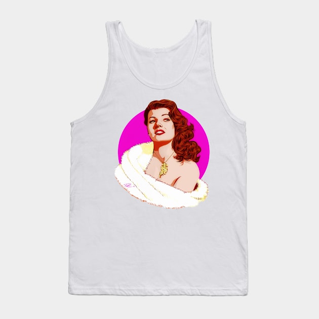 Rita Hayworth - An illustration by Paul Cemmick Tank Top by PLAYDIGITAL2020